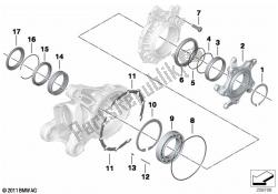 Bearing, ring gear cover with vent