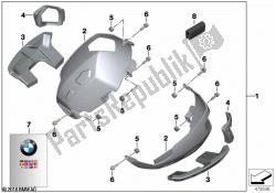 Cylinder head cover guard, aluminum