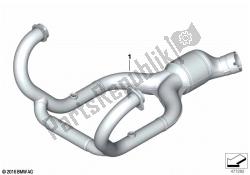 Exhaust manifold, chrome-plated