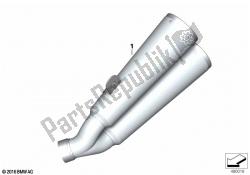 Rear muffler