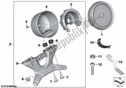 sensor de velocidad de rotación cromado