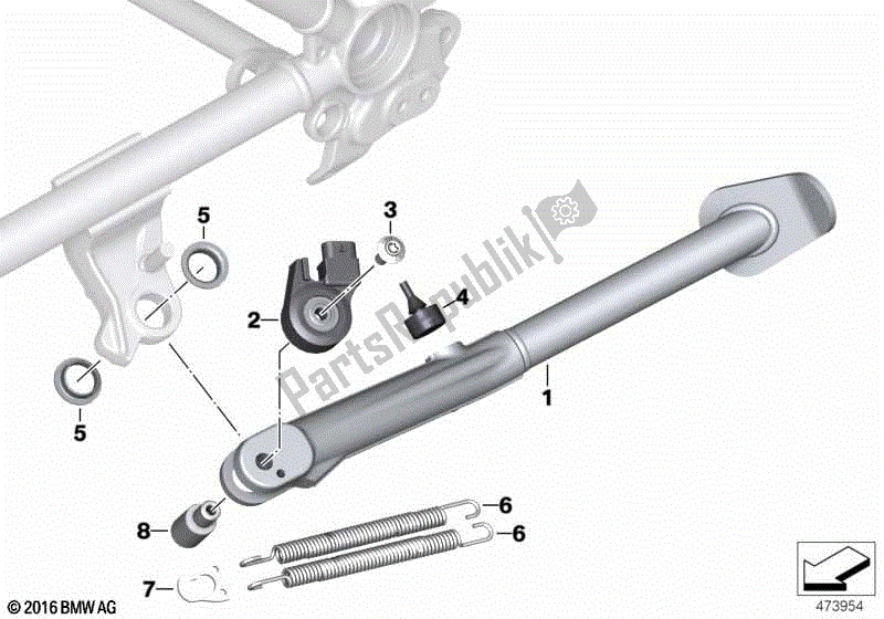 Todas las partes para Costado de BMW R Nine T Pure K 22 2016 - 2021