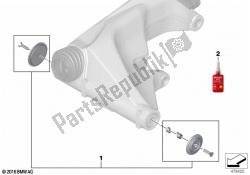 Swinging-fork bearing cover Machined