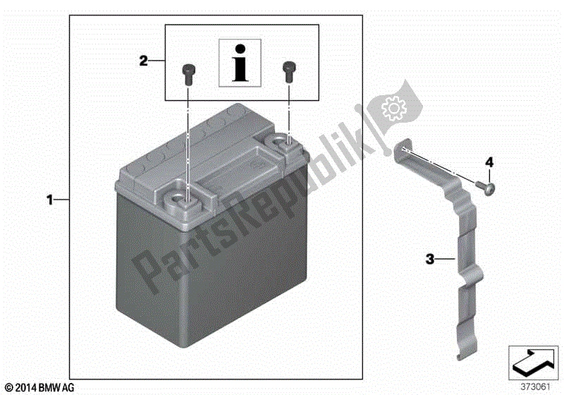 Todas las partes para Batería Agm de BMW R Nine T Racer K 32 2016 - 2021