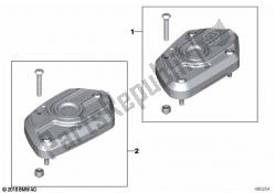 Cover pan.f.brake fluid reservoir front