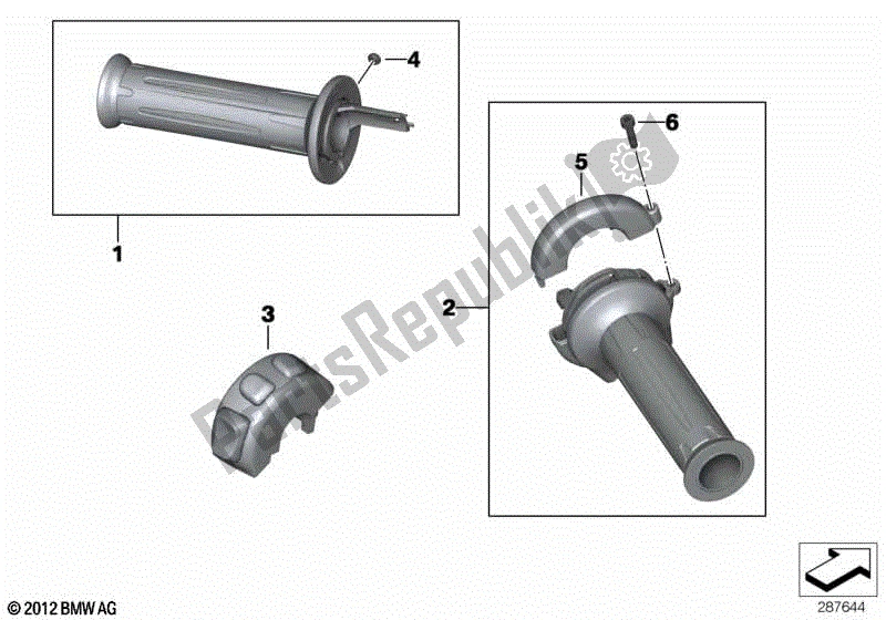 Todas las partes para Puños De Manillar Con Calefacción de BMW R Nine T Racer K 32 2016 - 2021