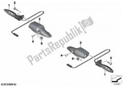 LED turn indicators, front