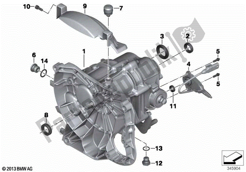 Todas las partes para Transmisión Manual de BMW R Nine T Racer K 32 2016 - 2021