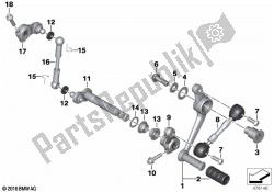 Outside shift-control components