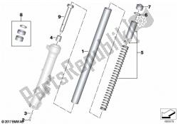 tube montant / absorbeur