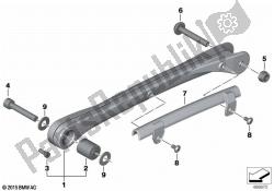 Tension struts with mounting