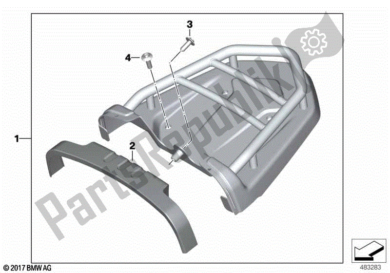 Todas las partes para Portero De Equipaje de BMW R Nine T Scrambler K 23 2016 - 2021