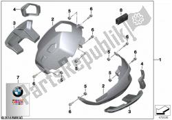 Cylinder head cover guard, aluminum