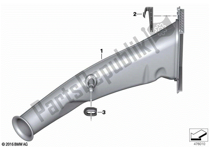 Todas las partes para Colector De Admisión de BMW R Nine T Scrambler K 23 2016 - 2021