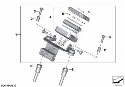 Mounting parts, BMW Navigator