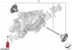 Rear axle cover panel Machined