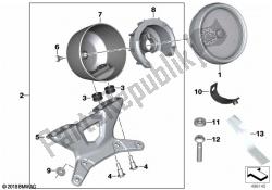 sensor de velocidade rotacional preto