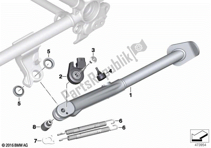 Todas las partes para Costado de BMW R Nine T Scrambler K 23 2016 - 2021