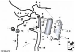 Activated Charcoal Filter/mounting parts