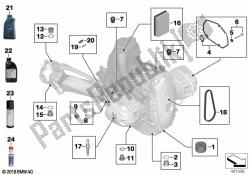 óleo do motor / serviço de manutenção