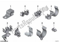 clips de línea, soportes de manguera