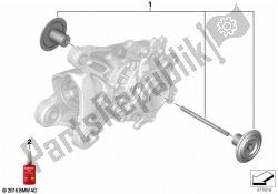 Rear axle cover panel Machined