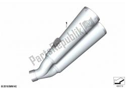 Rear muffler