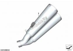 Rear muffler