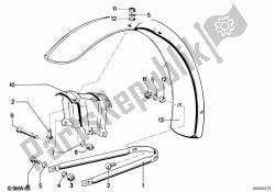 Mudguard front