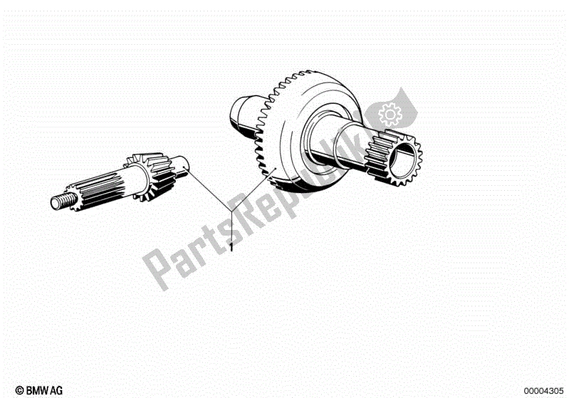 Todas las partes para Juego De Ruedas De Corona Diferencial de BMW R 100 CS 1000 1980 - 1984