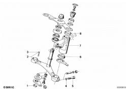 Lower fork cross brace