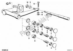 pièces de bras oscillant de roue arrière