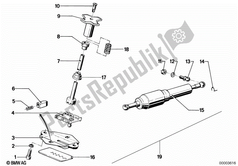 Todas las partes para Amortiguador De Dirección de BMW R 100 CS 1000 1980 - 1984