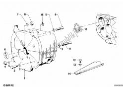 Transmission hous./mount. parts/gaskets