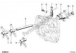 schakelvorken / snelheidsmeter rondsel / output