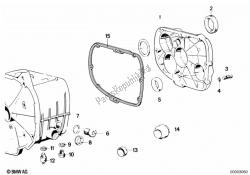 Gearbox cover,gasket and various bolts