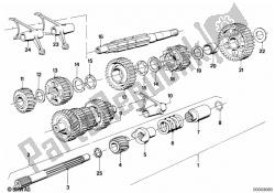 Parti del cambio sportivo a 5 marce