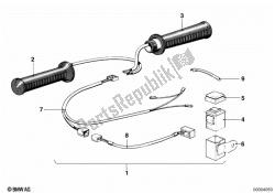 Retrofit kit, heated handle