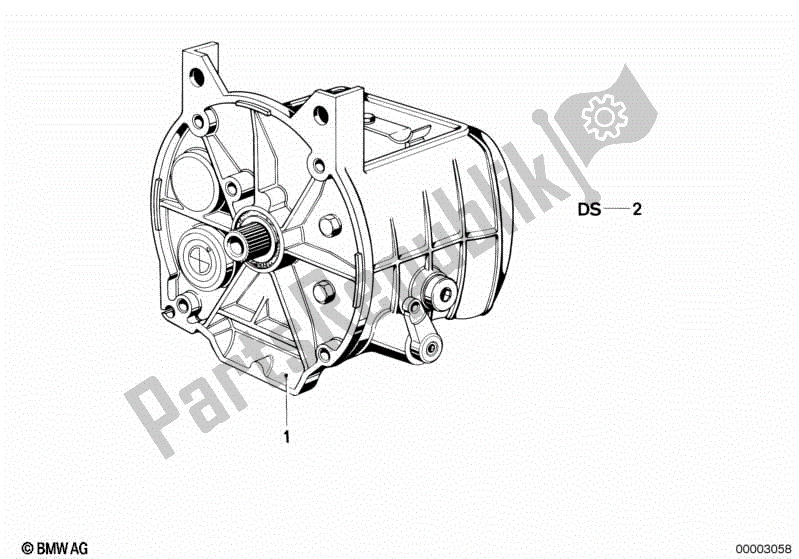 Toutes les pièces pour le Transmission à 5 Vitesses du BMW R 100 RT 1000 1978 - 1984