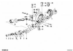 Differential-bevel gear inst.parts