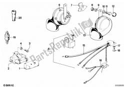 Horn/brake light switch