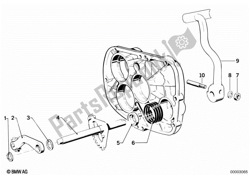 Todas las partes para Iniciador de BMW R 100 RT 1000 1978 - 1984