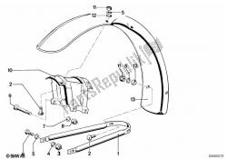 Mudguard front