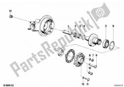 Rear-axle-drive parts