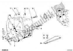 Transmission hous./mount. parts/gaskets