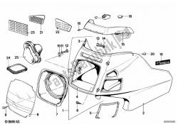 parte superiore del pannello di rivestimento