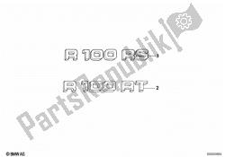 autocollant r100rs / rt