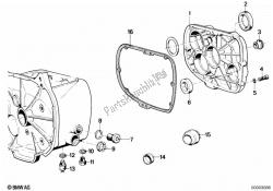 Gearbox cover,gasket and various bolts