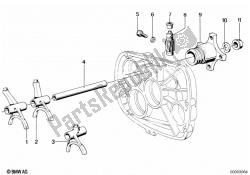 schakelvorken / snelheidsmeter rondsel / output