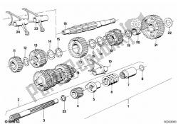 5-speed sports gearbox parts